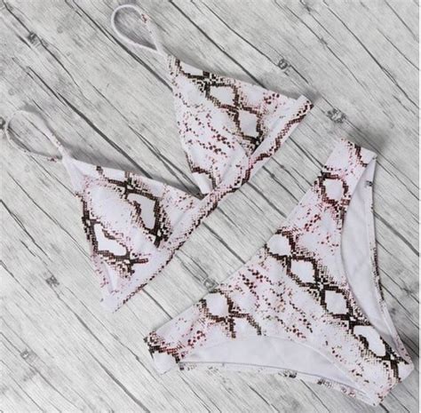 Str J K Pielowy Bikini Na Pla R Ne Wzory Modito