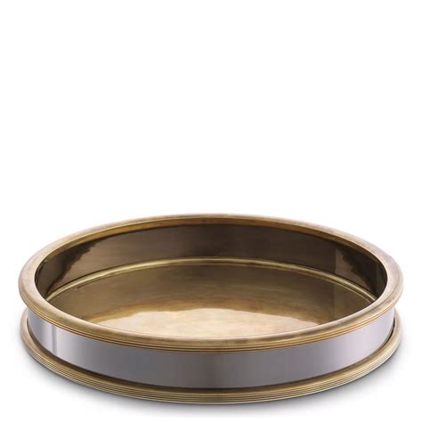 Eichholtz Tray Ella Vintage Brass Bei Villatmo De