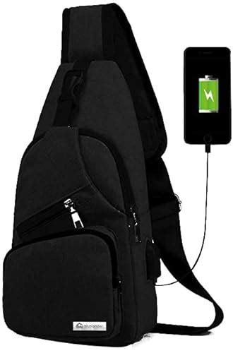 Bluelander Mochila Cruzada Antirrobo Impermeable Bolso De Pecho Para