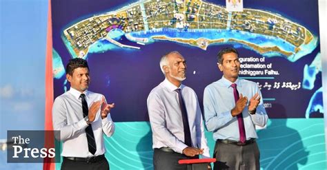 President Inaugurates The Ras Male Reclamation Project Thepress