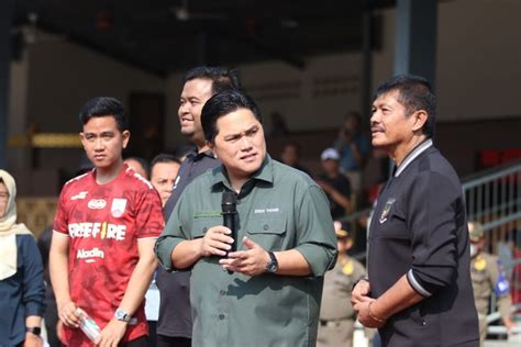 Erick Thohir Solo Tuan Rumah Semifinal Dan Final Piala Dunia U 17