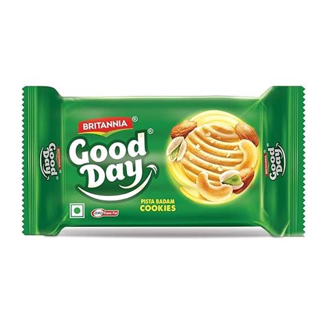 Britannia Good Day Pista Badam Cookies 200g Grocery And Gourmet Foods