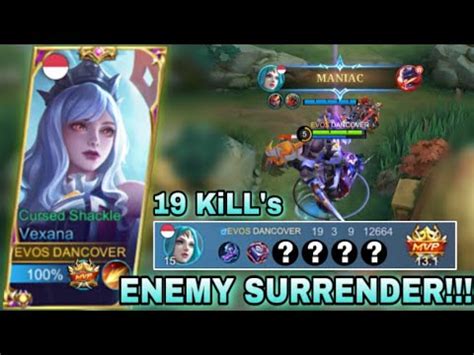 VEXANA MANIAC 19 Kills CRAZY DAMAGE VEXANA BUILD TOP GLOBAL VEXANA