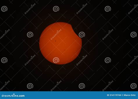 Astrophotography Of The Stages Of The 2024 Annular Solar Eclipse Seen