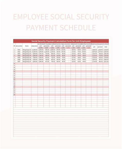 Social Security Monthly Payment Schedule 2024 For Seniors Lanae Miranda