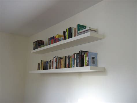 Pristine White Bookshelves Modern Book Wall Shelves Gallery With Design ...