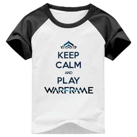 Camiseta Gamer Keep Calm And Play Warframe Elo