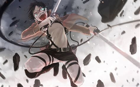 🔥 [50+] Attack on Titan Eren Wallpapers | WallpaperSafari