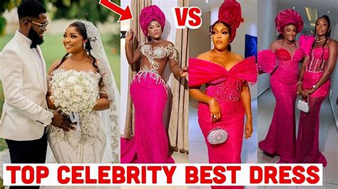 Top Celebrities Best Dress At Ekene Umenwa Wedding Youtube