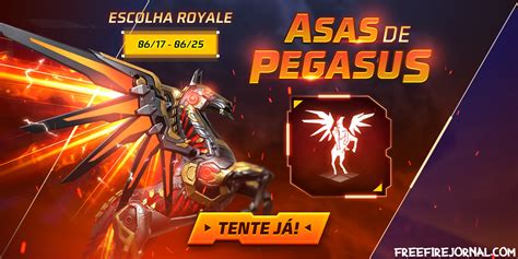 Escolha Royale Asas De Pegasus Confira Freefirejornal