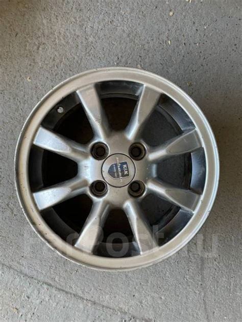 Литые диски R14 4x100 K&K KC290 Б/У, 14", 1 шт, 67,1 мм. 4 шт, в ...
