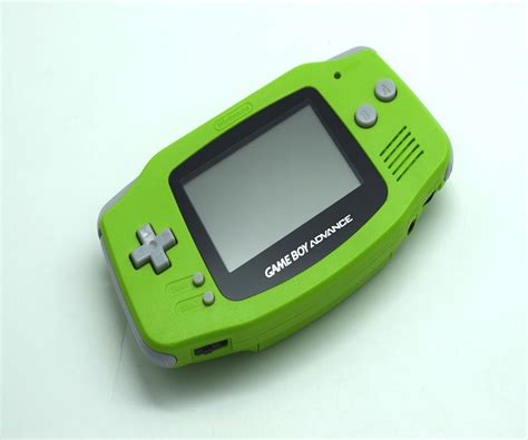 Nintendo Gameboy Advance Gba Lime Green Baxtros