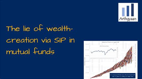 The Lie Of Wealth Creation Via Sip In Mutual Funds Arthgyaan