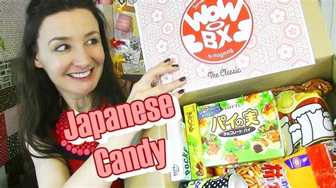 Japanese Candy Wow Box Taste Test 4 Youtube