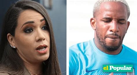 Melissa Klug volvió a tirarle un dardo a Jefferson Farfán Si les