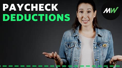 How To Use Deductions To Make The Most Of Your Paycheck Explainomics