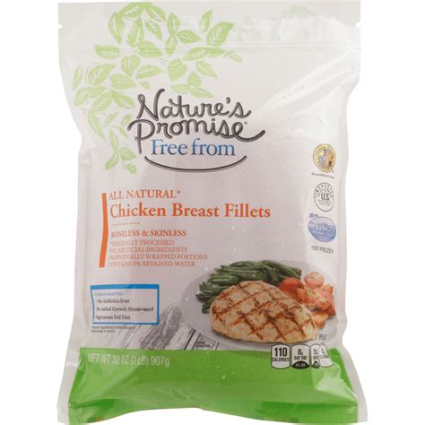 Nature S Promise Chicken Breast Fillets Boneless Skinless Oz