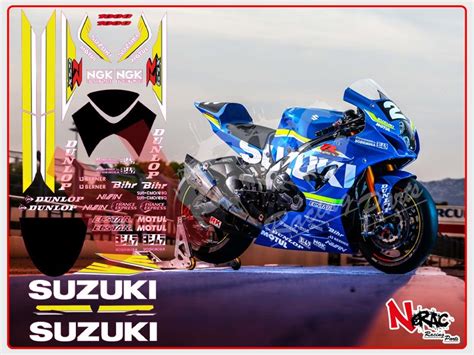 Kit Adesivi Completo Suzuki GSX R 1000 07 08 Replica SERT 2018