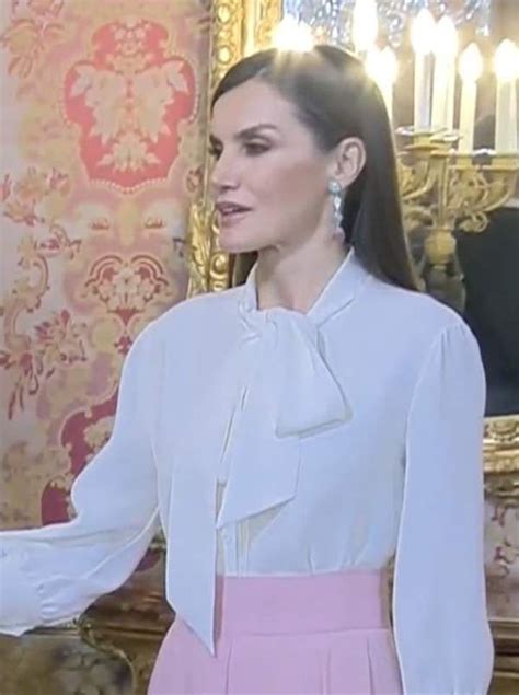 La cara de la reina Letizia ante el desplante del embajador de Irán el