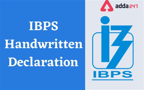 Ibps Po Handwritten Declaration 2022 Check Format