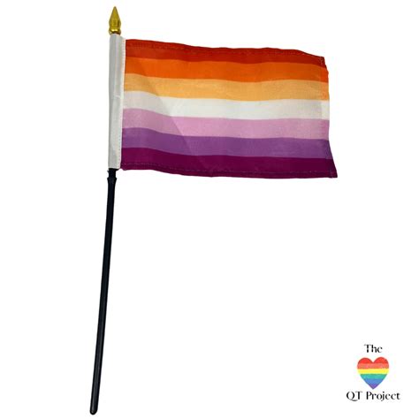 Sunset Lesbian Pride Flag Qtp