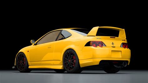 2002 Acura RSX Type S Render Dai Wang Autos Y Motos Tuning Coche Autos