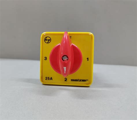 Selector SALZER 25AMPS ROTARY SWITCH For Industrial Number Of Switch