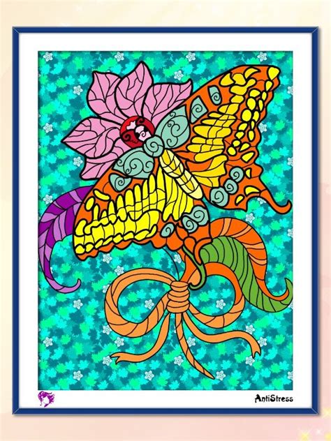 Adult Coloring Pages Starry Night Artwork Picture Work Of Art