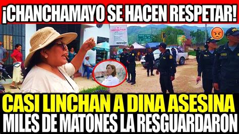 Ciudadanos De Chanchamayo Se Hicieron Respetar Tras Llegada De Dina