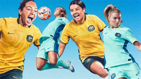 Matildas Fifa World Cup Kits Unveiled Designed With A Womans Anatomy