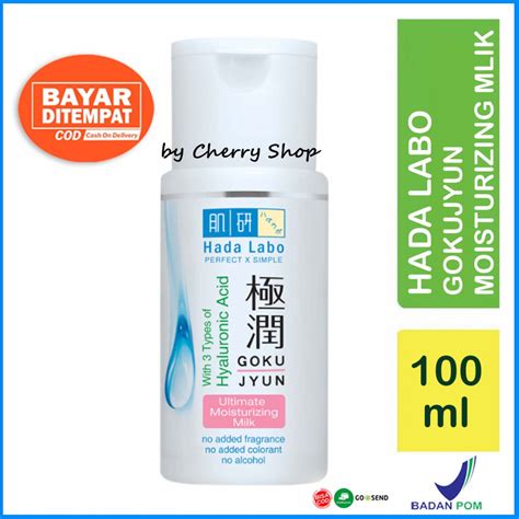 Jual Hada Labo Gokujyun Moisturizing Milk Ml Pelembap Wajah Normal