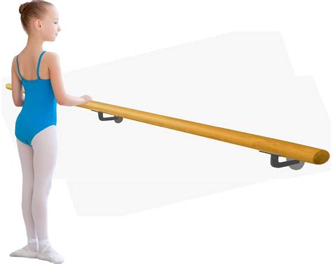 Buy Ballet Barre 8 Ft Long 20” Diameter Black Single Bar Kids And