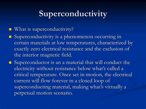 PPT Superconductivity And Superfluidity PowerPoint Presentation Free