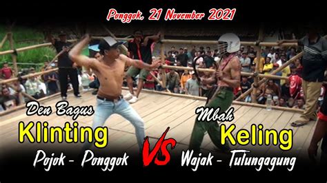 39 Tanding Tiban Klinting Pojok Ponggok VS Mbah Keling Tulungagung