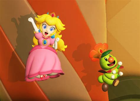 Super Mario Bros Wonder Peach and Prince Florian by DerGamer0 on DeviantArt