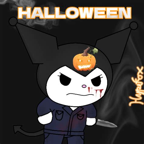 Kuromi Dressed As Michael Myers By Xxhyperwolfiexx780 On Deviantart