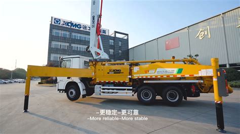 Xcmg M Truck Mounted Concrete Boom Pump Hb K Youtube