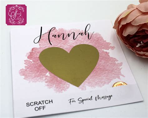 Will You Be My Bridesmaid Scratch Off Greeting Card Etsy Uk