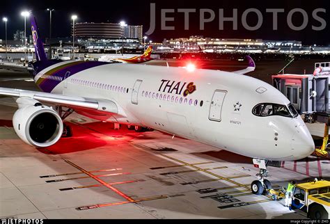 Hs Thf Airbus A Thai Airways International Zho Jetphotos