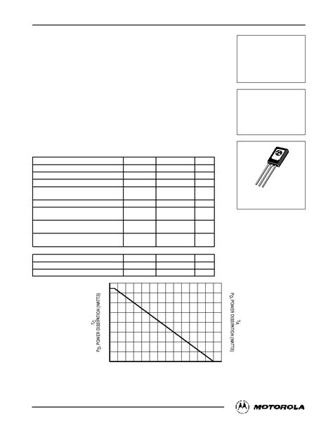 Mje Datasheet Pages Motorola Ampere Power Transistors