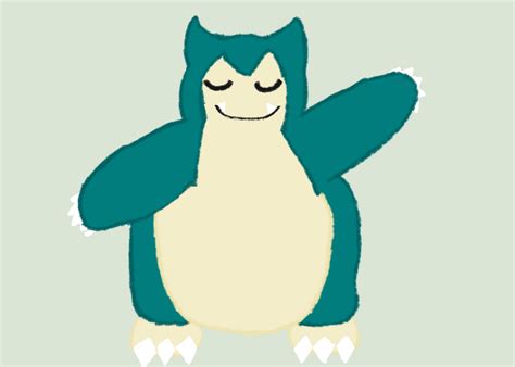 Pokemon - 143 Snorlax by Absbor-K on DeviantArt