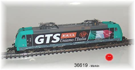 Märklin 36619 Elektrolokomotive BR E 483 der GTS Rail