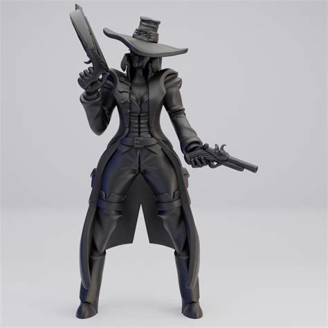 Hot Goblin ヘルシングハントレス 銃とクロスボウの女 ミニチュア ホットゴブリン