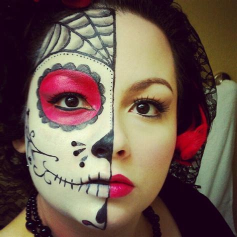 Best Half Face Halloween Makeup Ideas Tutorial