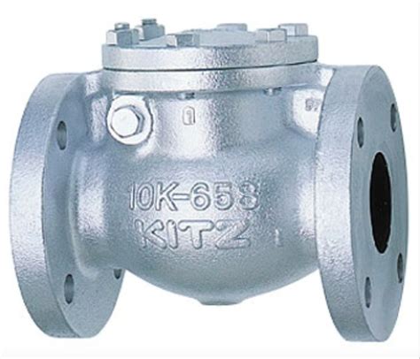 Jual Swing Check Valve Inch Kitz Cast Iron Jis K Fco Di Lapak