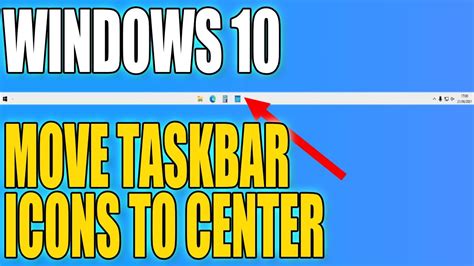 How To Move Taskbar Icons To The Center Of Your Windows Taskbar