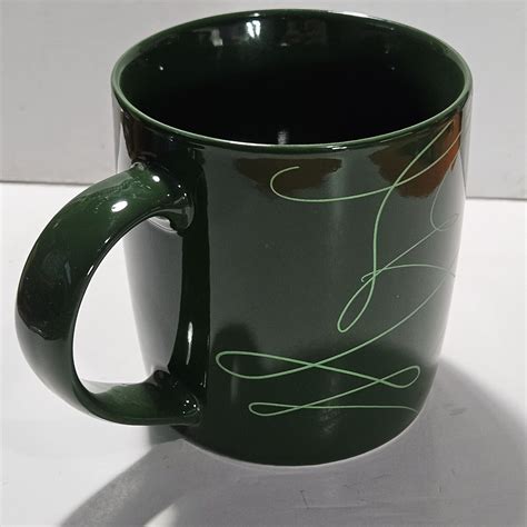 Starbucks 2020 Green Swirl Design Siren Logo Coffee Mug 12oz EBay