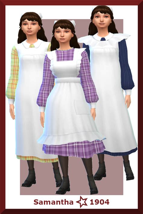 Samantha S Play Pinafore Conversion Bgc Historical Fiction Sims On