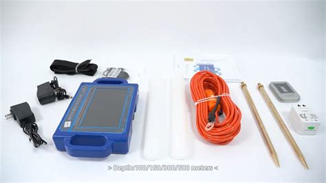 Pqwt S500 Automatic Mapping Water Detector S500 Deep Water Finder