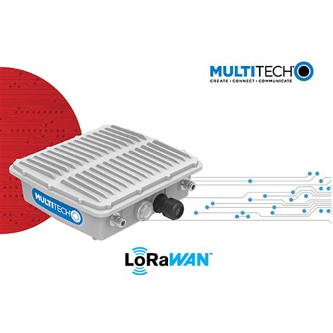 Station de Base LoRa MultiTech avec Géolocalisation TDoA DataPrint